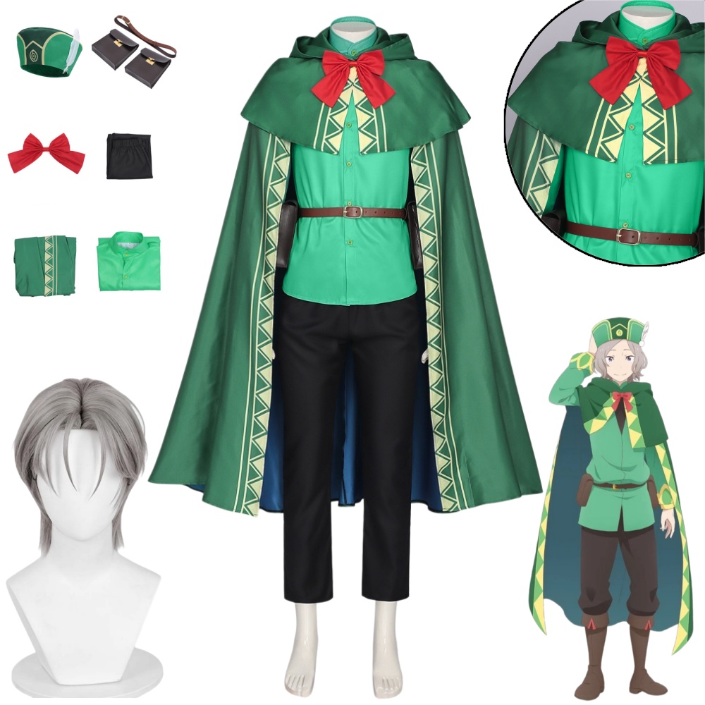 Anime Cosplay Re Zero - Kostum Cosplay Otto Suwen Re:ZERO Wig