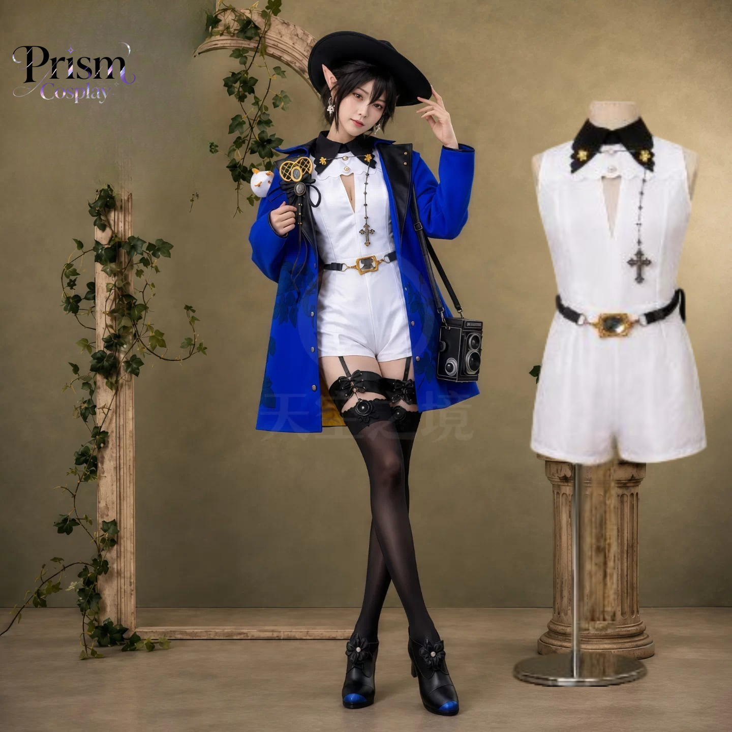 Anime Cosplay Show - Kostum Cosplay Arknights Enodea Dazzling Blue
