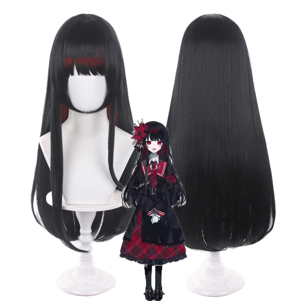 Anime Cosplay Girl With Black Hair - Wig Cosplay Anime Nikaido Hiro 27.55
