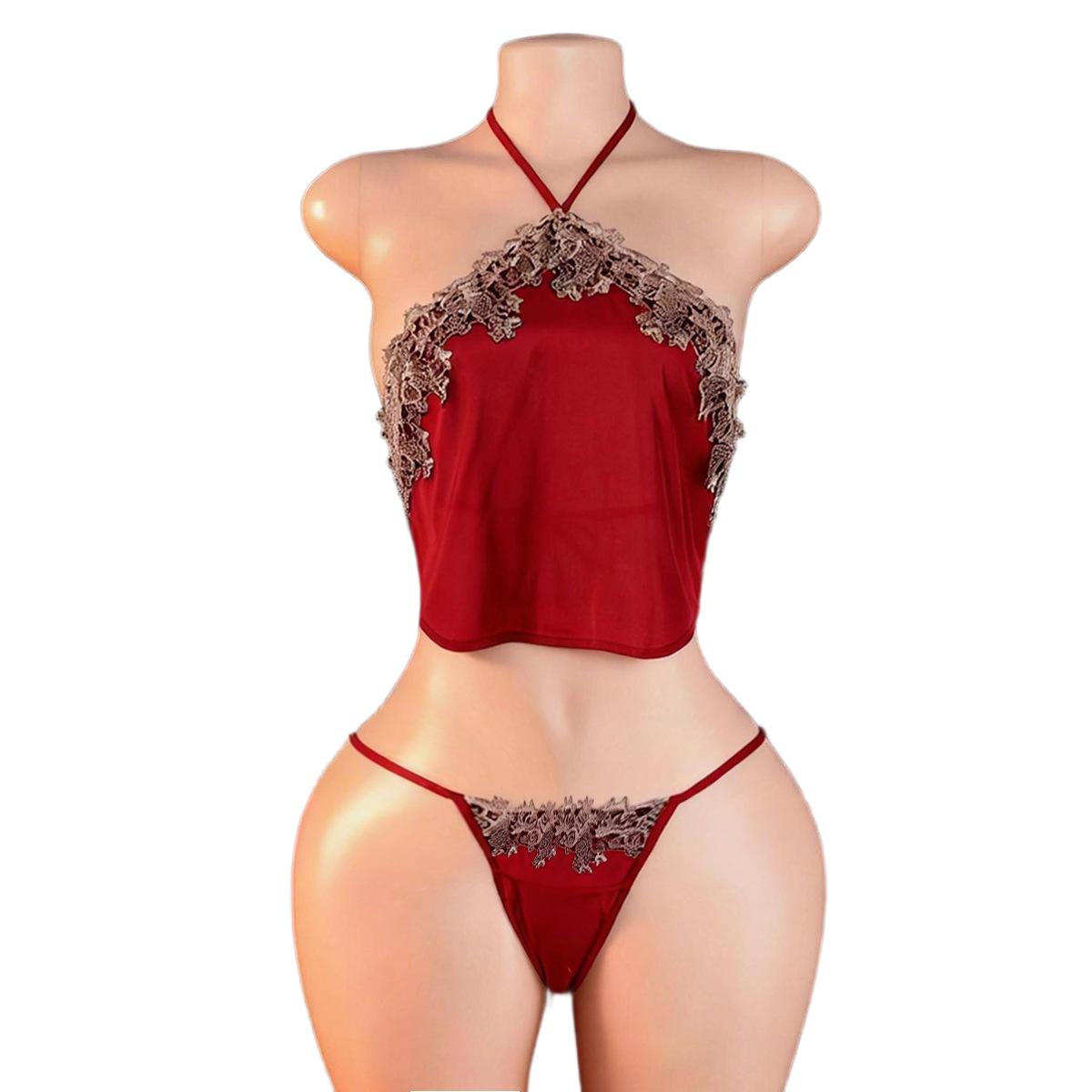 Anime & Cosplay Expo Acx 2025 - Court Red Bellyband dengan Panty Sling
