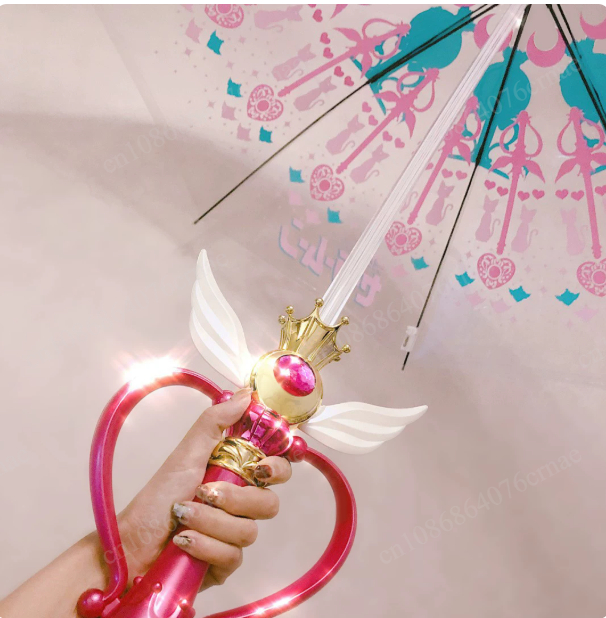 Sailor Moon Wand - Payung Anime Putri Cantik Sailor Moon