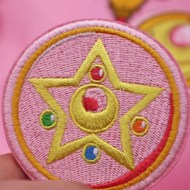 Stiker Perekat Diri Bordir Ton - Sailor Moon Wand ulasan dan harga