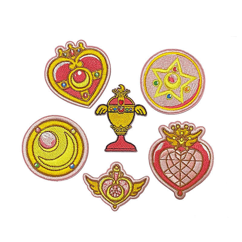 Stiker Perekat Diri Bordir Ton - Sailor Moon Wand ulasan dan harga