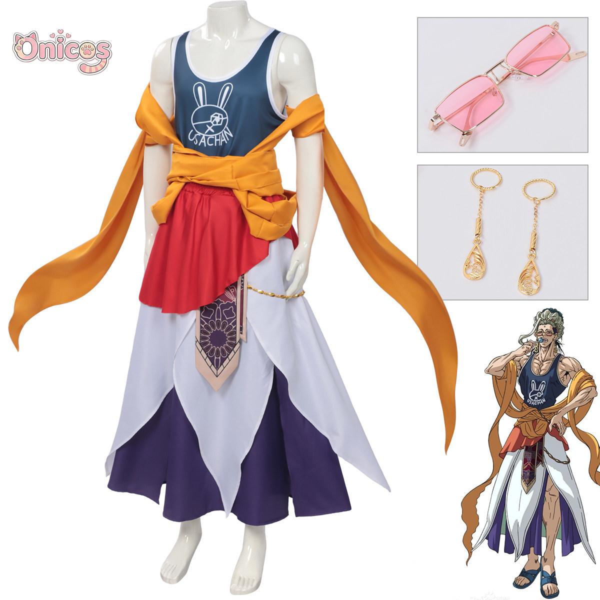 Aksesori Kostum Cosplay Buddha - Anime Cosplay Show ulasan dan harga