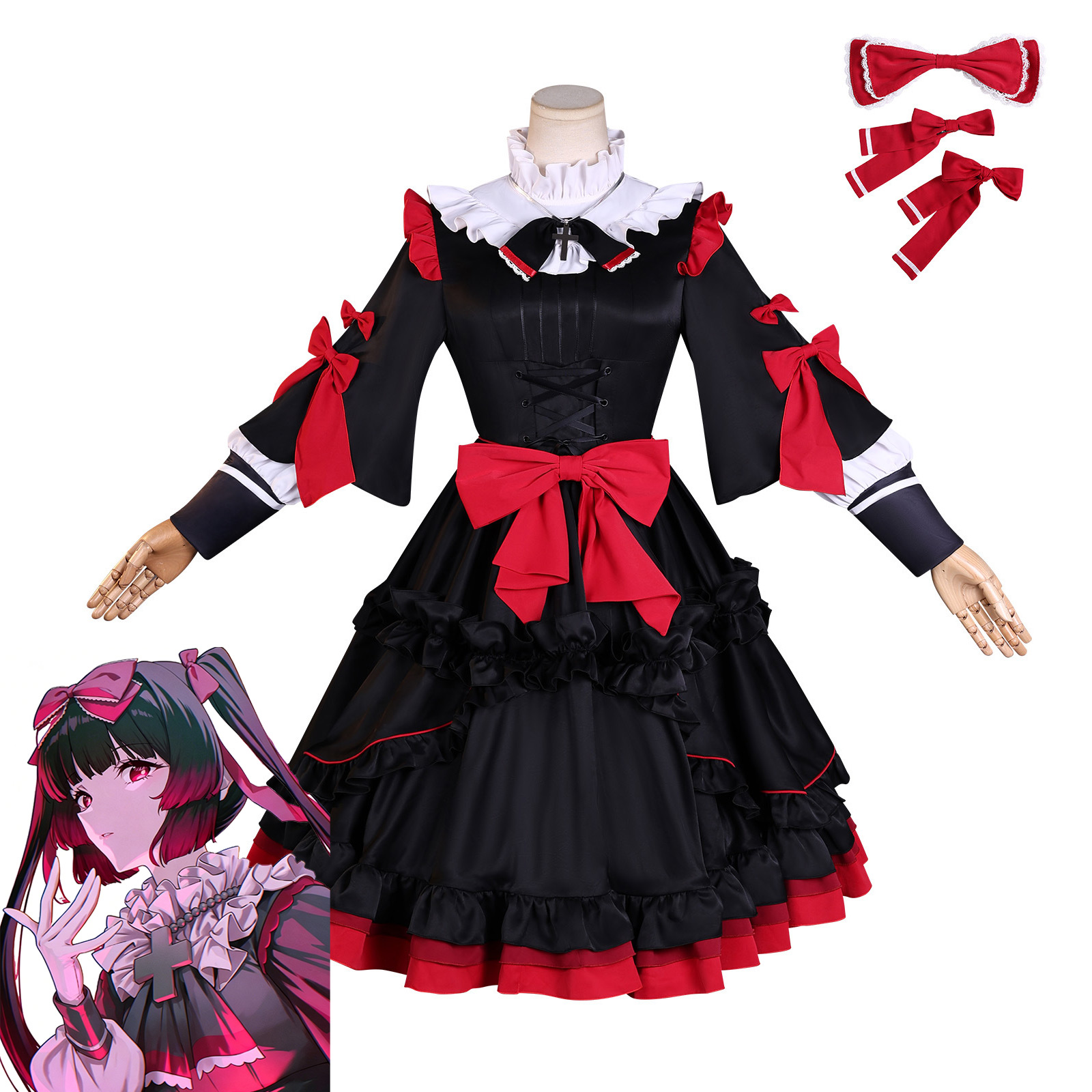 Kostum Cosplay Needy Overdose  - Anime Cosplay Show ulasan dan harga