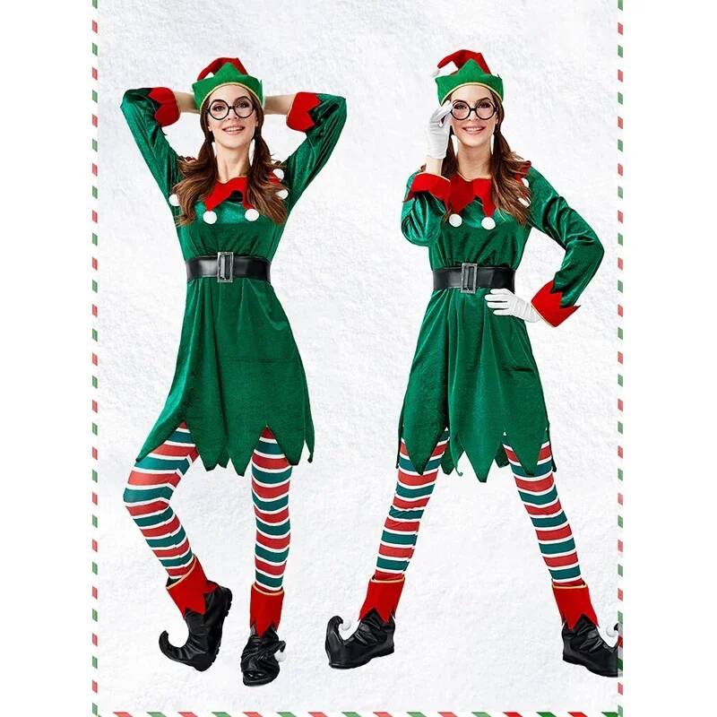 Kostum Cosplay Santa Claus Nat - Anime Cosplay Couple ulasan dan harga