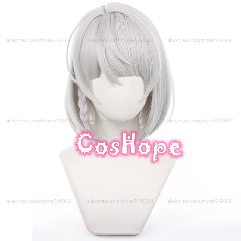 c'3,f\6;h'ZZZ Anby Demara Wig  - Cosplay Anime White Hair ulasan dan harga