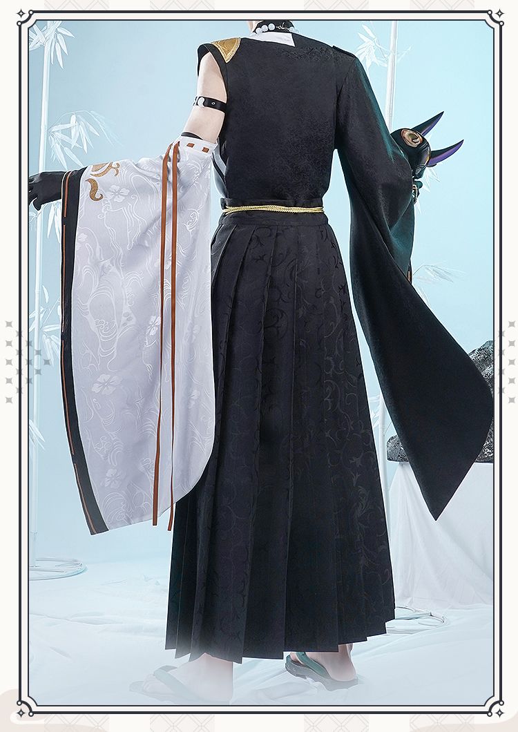 Kostum Halloween XIAO Game Gen - Anime Cosplay Show ulasan dan harga