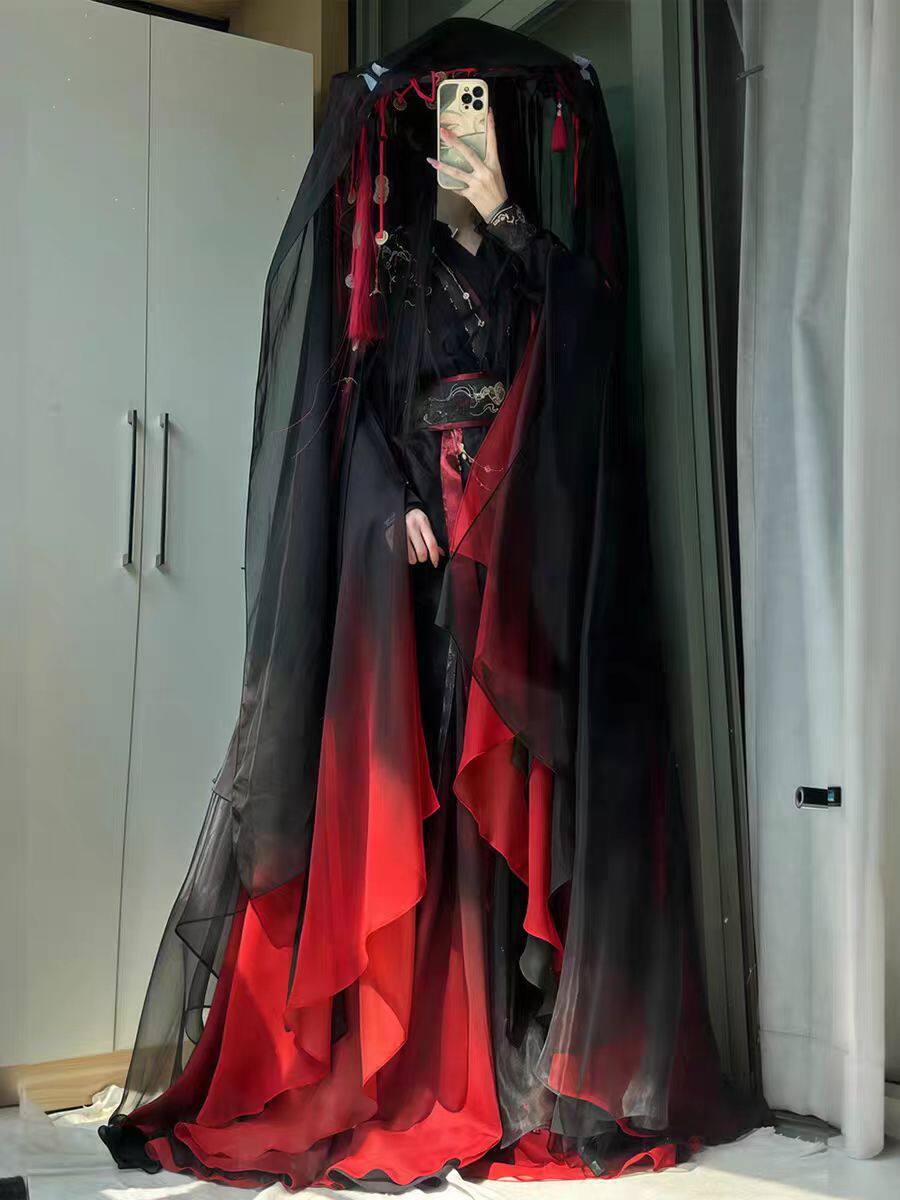 Setelan Jubah Xianxia Cina Kun - Anime Cosplay Show ulasan dan harga