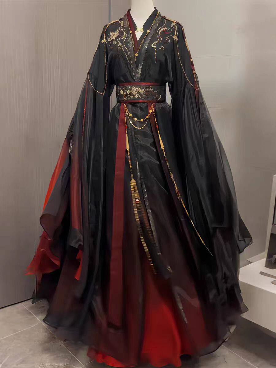 Setelan Jubah Xianxia Cina Kun - Anime Cosplay Show ulasan dan harga