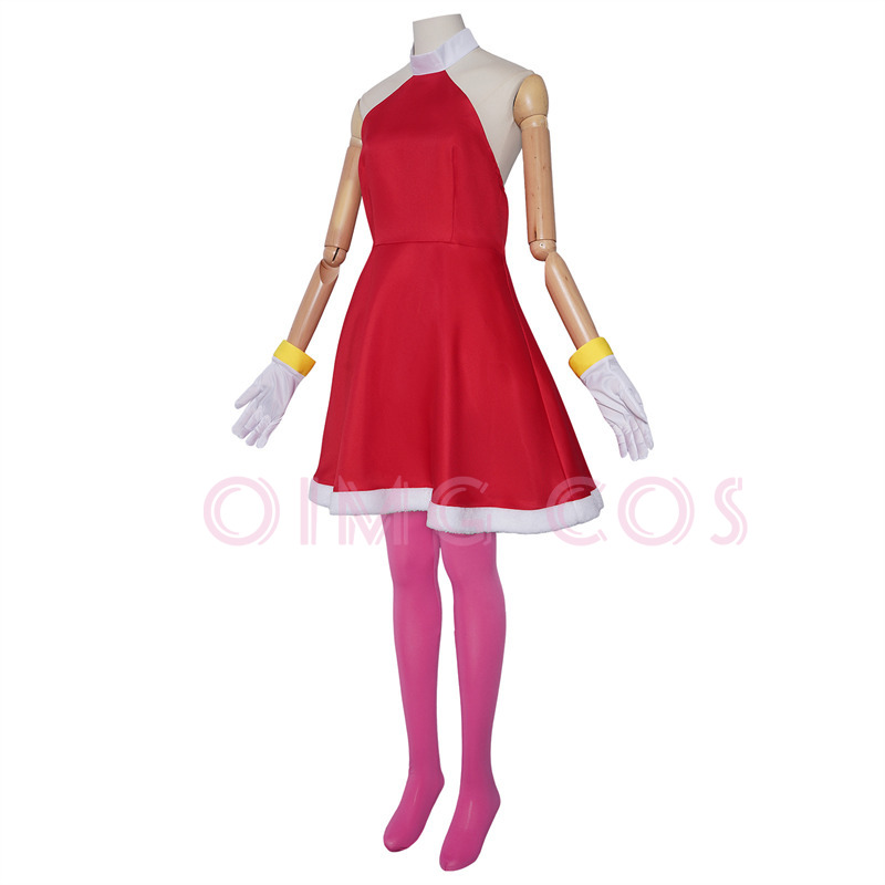 Kostum Cosplay Amy Rose Seraga - Anime Cosplay Party ulasan dan harga