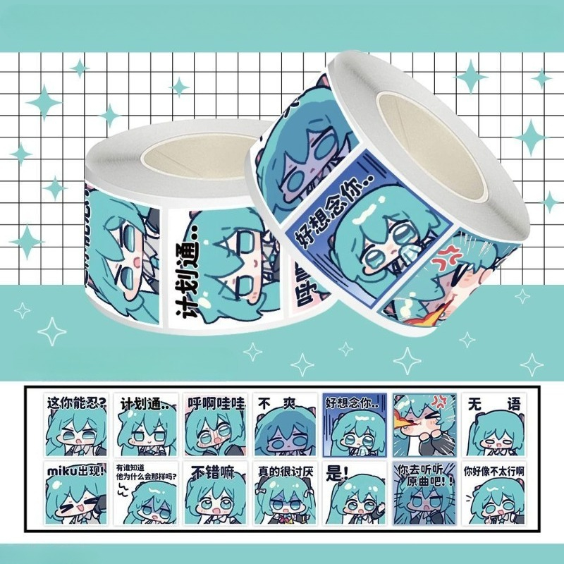 Stiker dekorasi karakter anime - Anime Cosplay Instagram ulasan dan harga