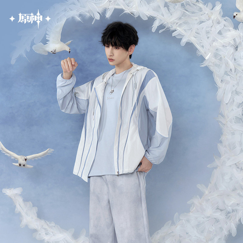 Jaket Pelindung Matahari Colum - Anime Cosplay Male ulasan dan harga
