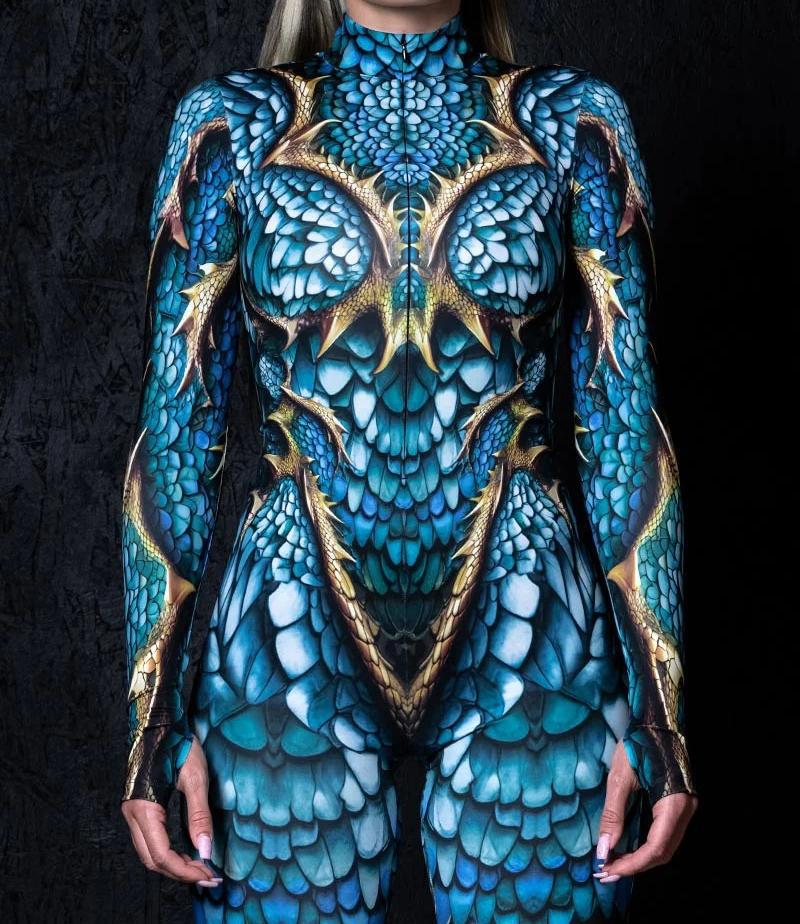 Wanita CyberPunk Naga Gothic S - Anime Cosplay Armor ulasan dan harga