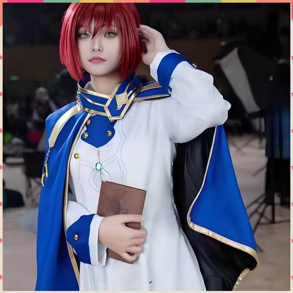 Kostum Cosplay Shirayuki Anime - Cosplay Anime White Hair ulasan dan harga