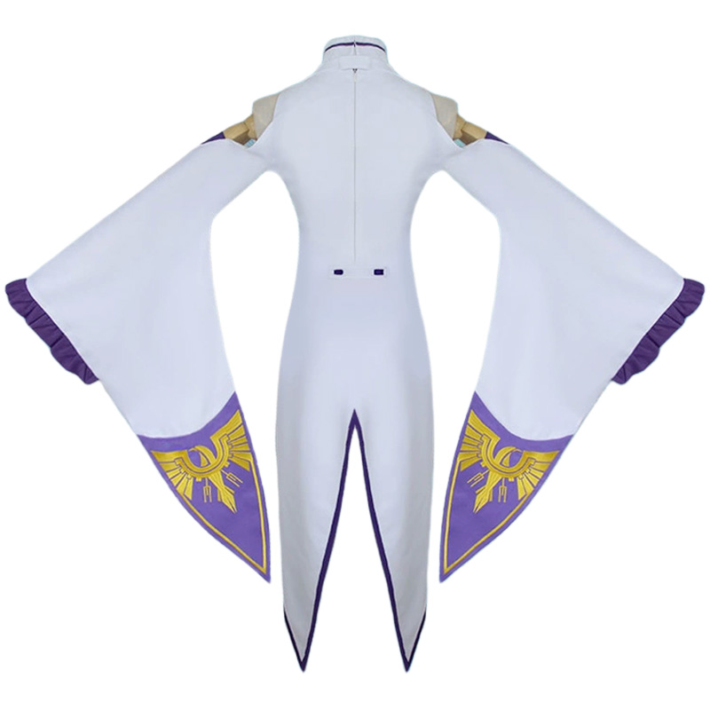 Kostum Cosplay Emilia Re:Zero  - Anime Cosplay Re Zero ulasan dan harga