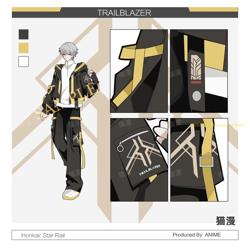 Game Honkai: Star Rail Trailbl - Anime Cosplay Costumes ulasan dan harga