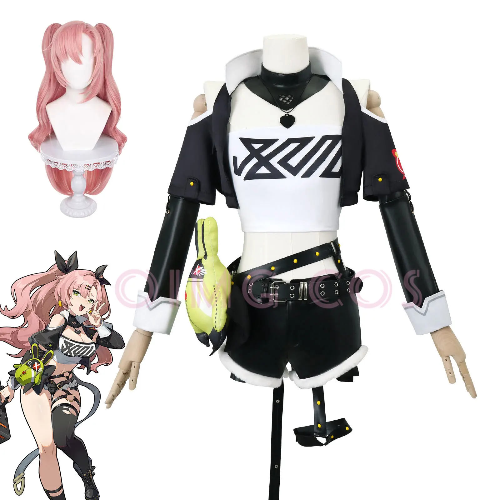 Nicole Demara Zenless Zone Zer - Anime Cosplay Party ulasan dan harga