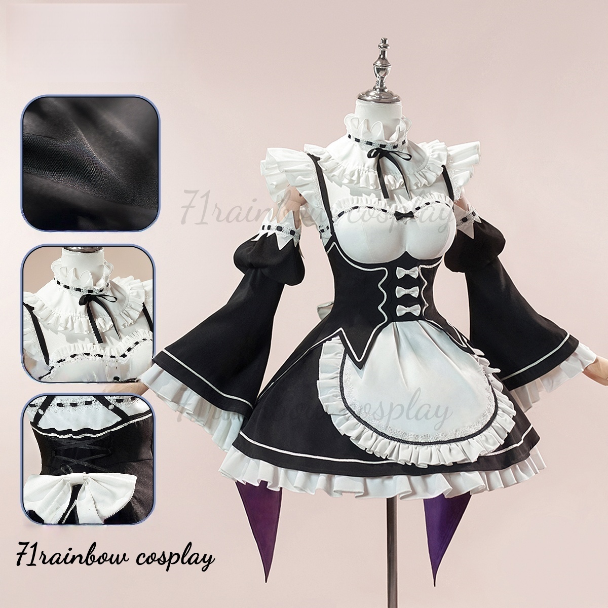 Re: Kehidupan di Dunia Lain da - Anime Cosplay Re Zero ulasan dan harga