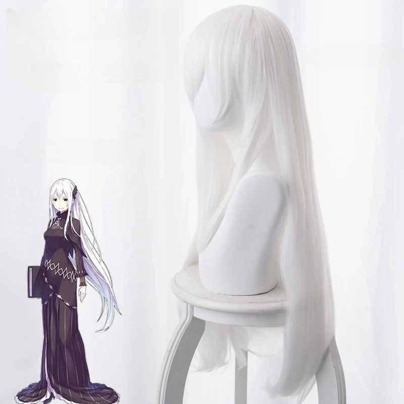 RE: ZERO Memulai Hidup di Duni - Cosplay Anime White Hair ulasan dan harga