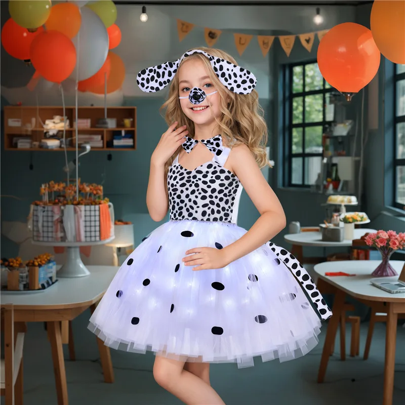Gaun LED Cosplay Halloween hew - Anime Cosplay Easy ulasan dan harga
