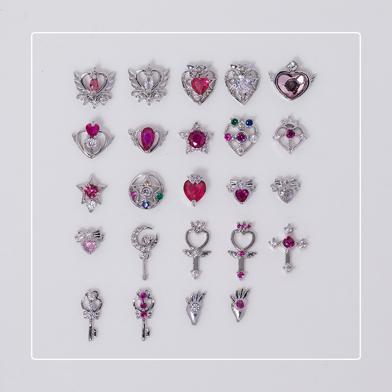10 PCS campuran Perak Pretty S - Sailor Moon Wand ulasan dan harga