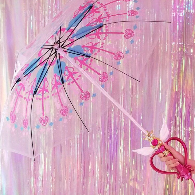 Payung Sailor Moon yang Bersin - Sailor Moon Wand ulasan dan harga